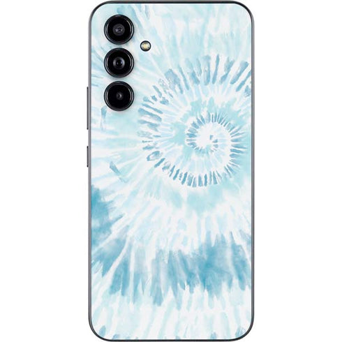 Blue and White Tie Dye Galaxy A54 5G Skin